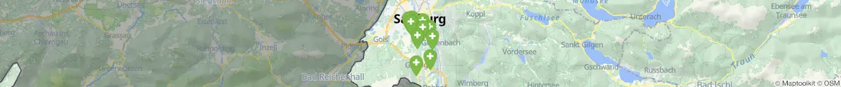 Map view for Pharmacies emergency services nearby Gneis-Süd (Salzburg (Stadt), Salzburg)
